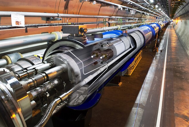 CERNs 27 km lange partikelaccelerator
